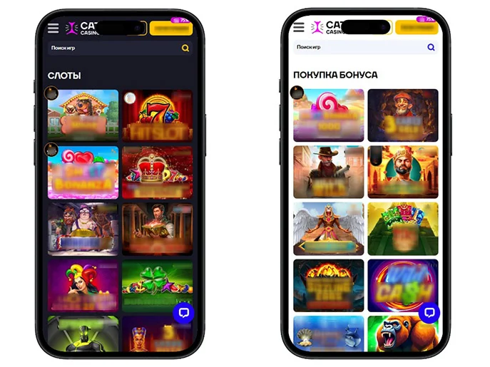 Cat Casino — Лайв казино