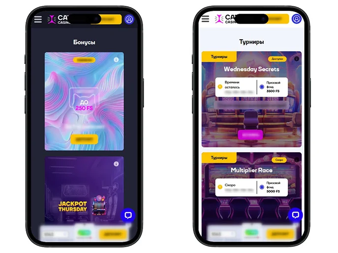 Cat Casino — Бонусы и турниры
